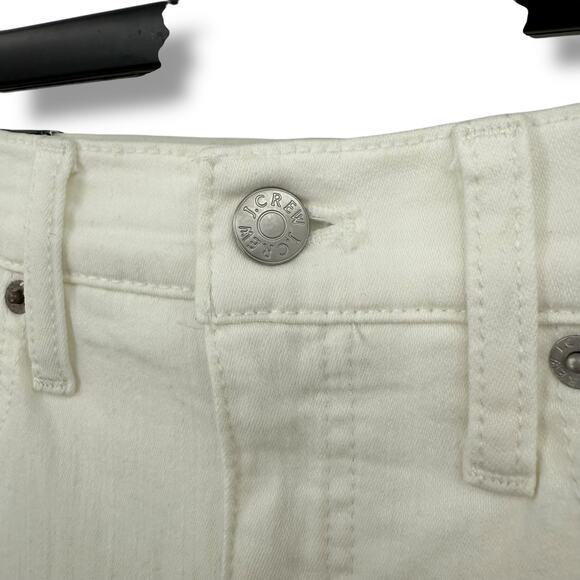 NEW J. Crew White Skinny Jeans Size 26 9" Mid-Rise Signature Stretch Pants - Picture 2 of 10